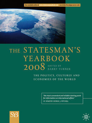 cover image of The Statesman's Yearbook 2008